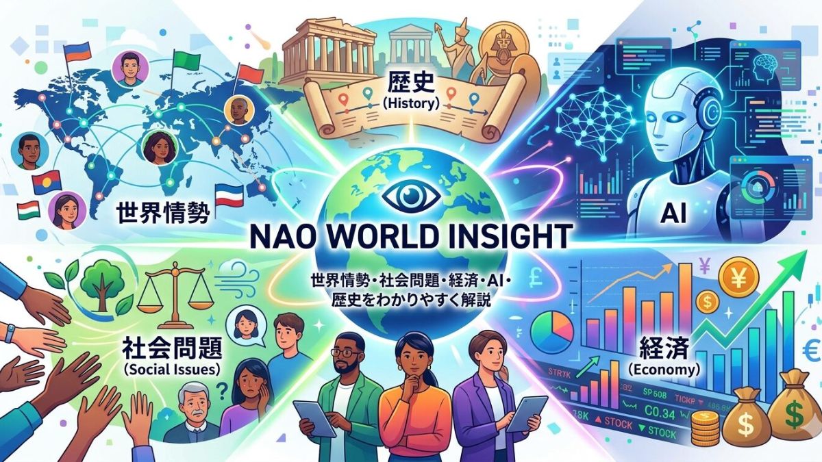 nao自由ブログのトップページイメージイラスト