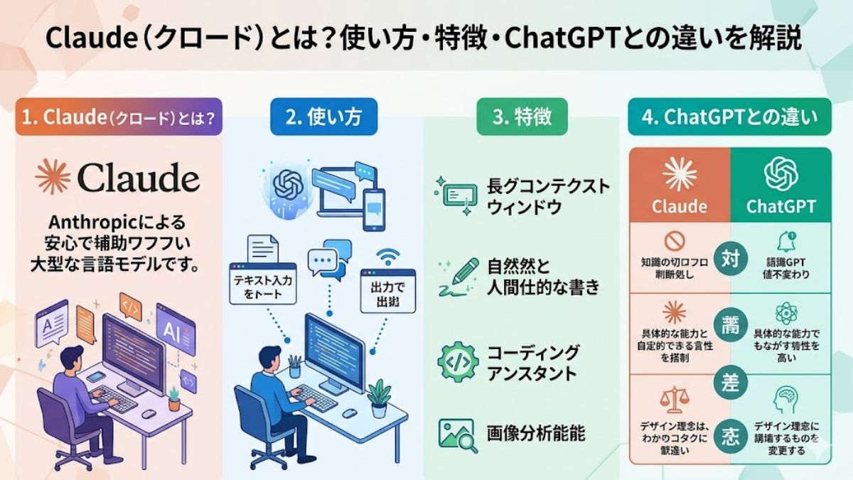 claudeTochatGTPの比較図