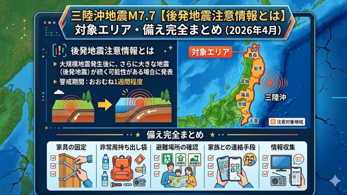 三陸沖地震2026-4
