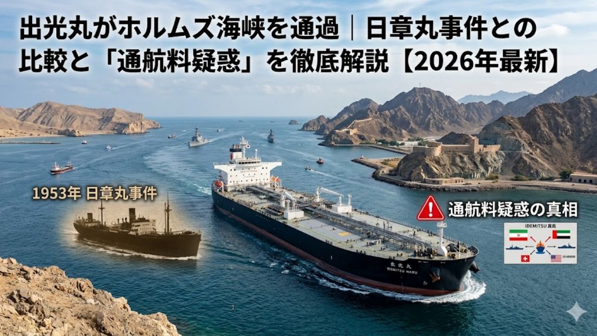 出光丸のホルムズ海峡通過