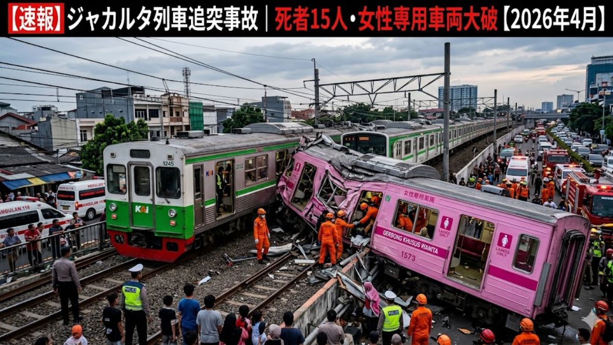 ジャカルタ列車衝突事項