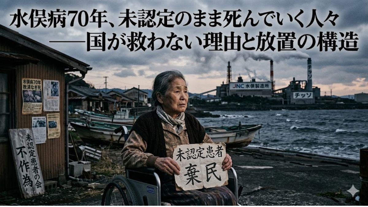 水俣病70年でいまだ未認定の棄民の存在